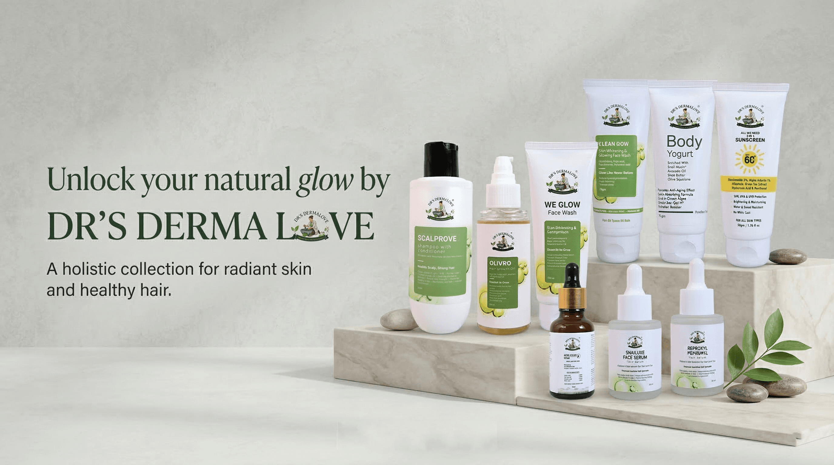 Premium skincare products