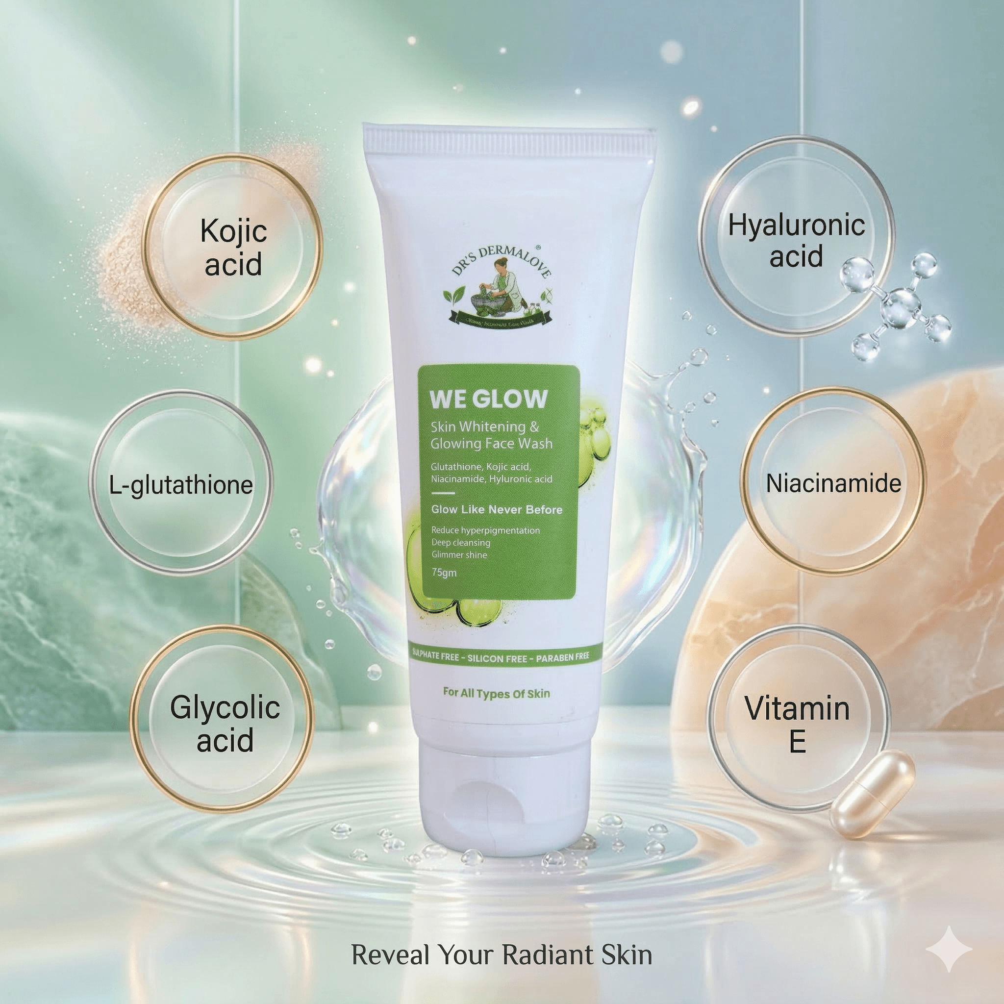 We Glow Face Wash 3